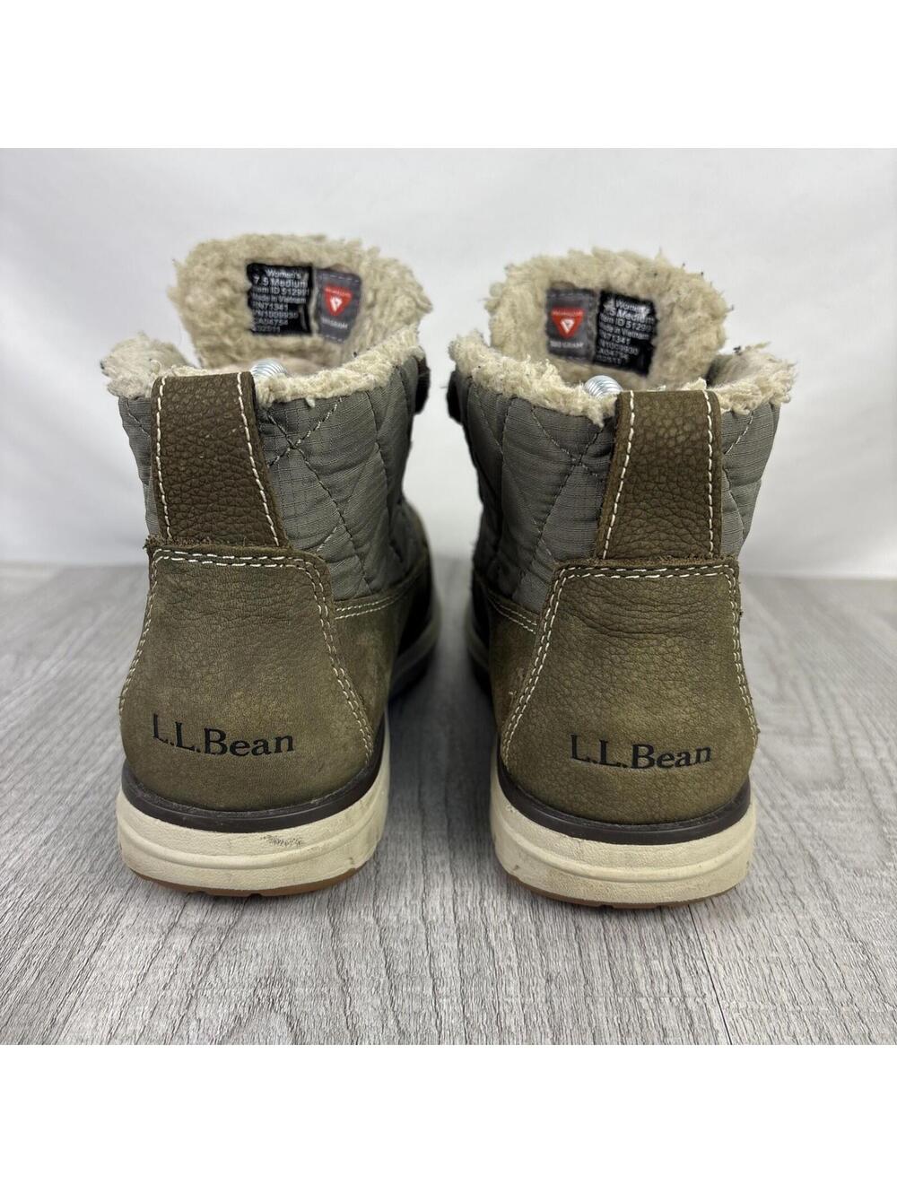 L.L. Bean Primaloft Insulated Boots Women’s 7.5 - Picture 4 of 12